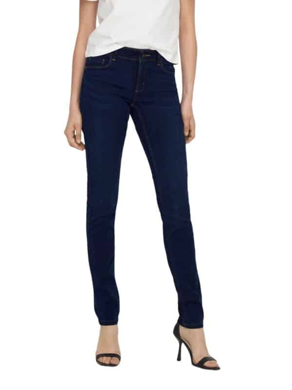 Only Damen Jeans Ultimate Skinny - Skinny Fit - Dark Blue Denim