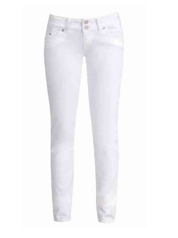 LTB Damen Jeans Molly Slim Fit - Weiß - White