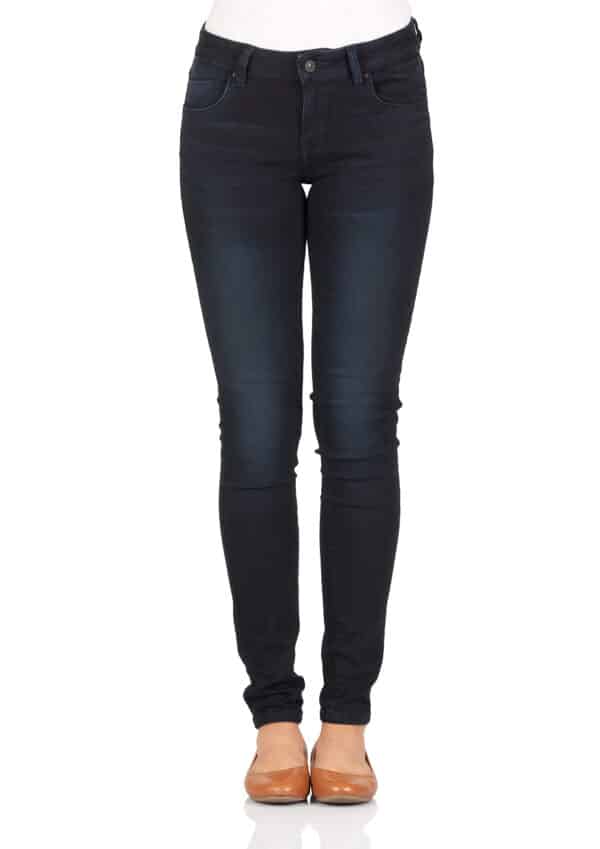 LTB Damen Jeans Nicole Skinny Fit - Blau - Parvin Wash