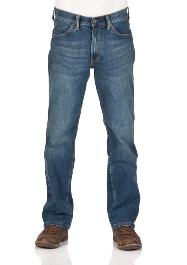 Mustang Herren Jeans Tramper - Straight Fit - Blau - Medium Middle