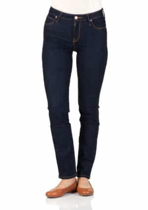 Lee Damen Jeans Elly - Slim Fit - Blau - One Wash