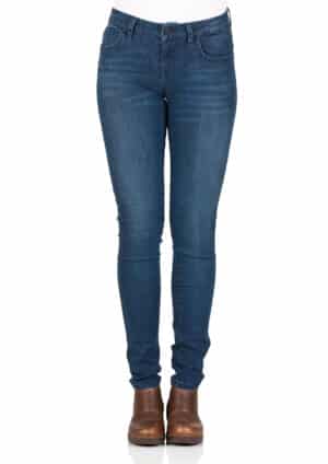 LTB Damen Jeans Nicole Skinny Fit - Blau - Fiona Wash