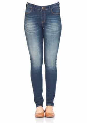 Lee Damen Jeans Jodee - Skinny Fit - Blau - Blue Indigo