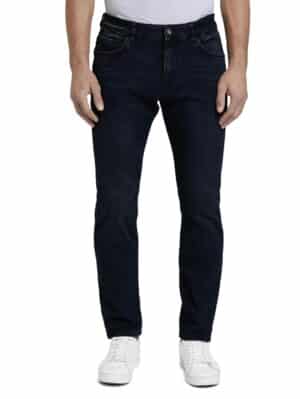 Tom Tailor Herren Jeans Marvin - Straight Fit - Blau - Dark Blue Denim