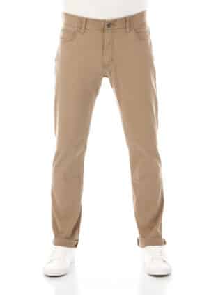 Lee Herren Jeans Extreme Motion - Straight Fit - Beige - Cougar