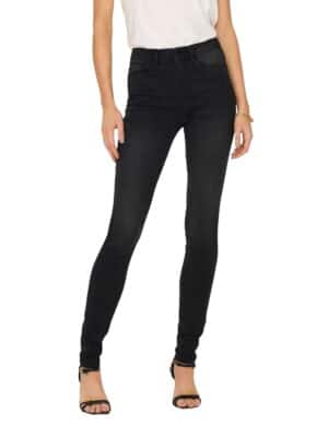 Only Damen Jeans ONLROYAL LIFE HW SK DNM BJ13963 - Skinny Fit - Schwarz - Black Denim