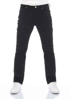 Lee Herren Jeans Brooklyn Straight - Regular Fit - Schwarz - Clean Black