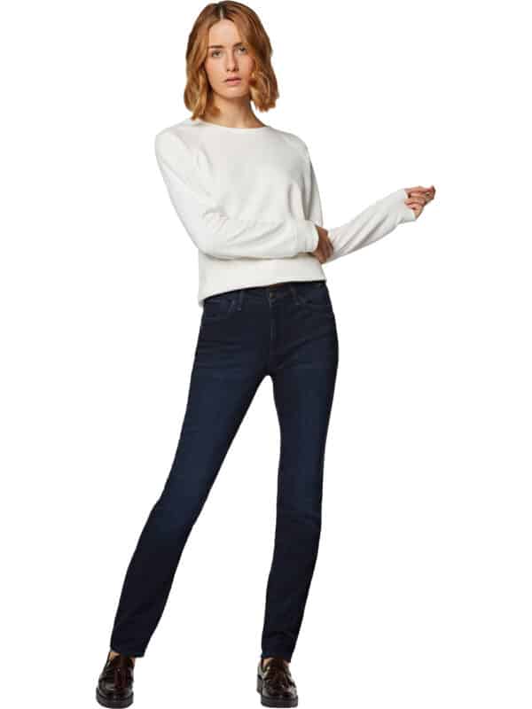 Mavi Damen Jeans Sophie - Skinny Fit - Blau - Ink Uptown Sporty