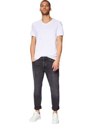 Mavi Herren Jeans Yves - Skinny Fit - Schwarz - Dark Smoke Mavi Black