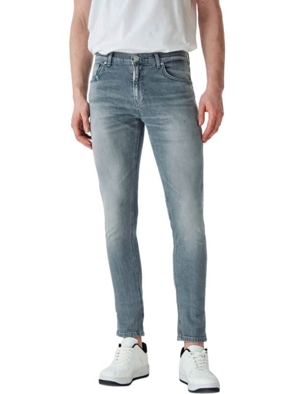 LTB Herren Jeans Smarty - Super Skinny Fit - Blau - Timo Wash