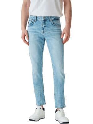 LTB Herren Jeans Joshua - Slim Fit - Blau - Delano Wash