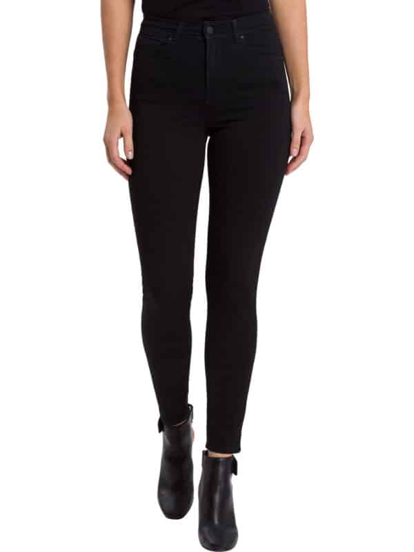 Cross Jeans Damen Jeans Judy - Super Skinny Fit - Schwarz - Black