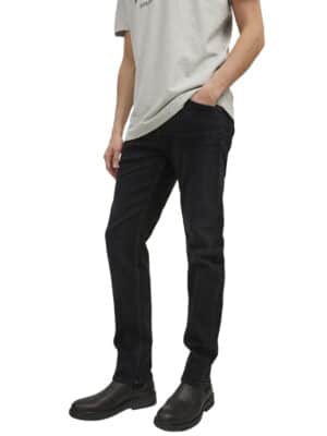 Jack & Jones Herren Jeans JJIMIKE JJORIGINAL JOS 111 - Relaxed Fit - Schwarz - Black Denim