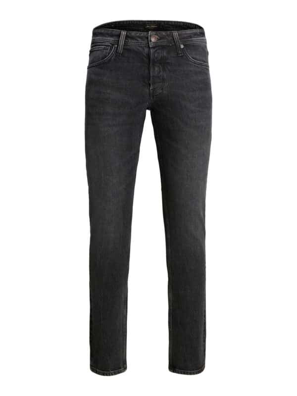 Jack & Jones Herren Jeans JJITIM JJORIGINAL CJ 915 - Slim Fit - Schwarz - Black Denim