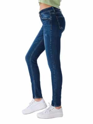 LTB Damen Jeans NICOLE Skinny Fit - Blau - Morna Wash