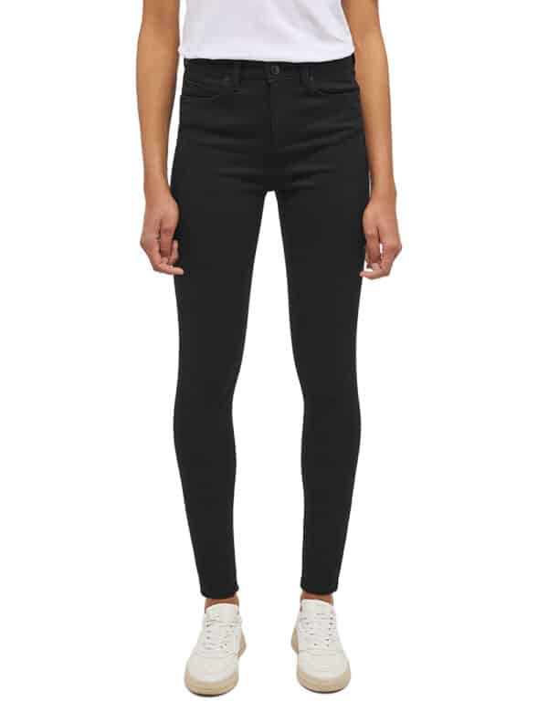 Mustang Damen Jeans GEORGIA Super Skinny Fit - Schwarz - Black Denim