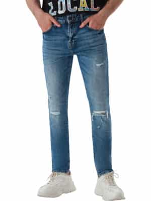 LTB Herren Jeans JOSHUA - Slim Fit - Blau - Lemos Safe Wash