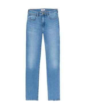 Wrangler Damen Jeans SLIM - Slim Fit - Blau - Pearl