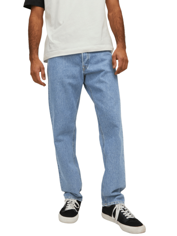 Jack & Jones Herren Jeans JJICHRIS JJORIGINAL SBD 320 PCW - Relaxed Fit - Blau - Blue Denim