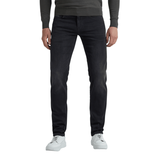 PME Legend Herren Jeans NIGHTFLIGHT - Regular Fit - Schwarz - Real Black Denim