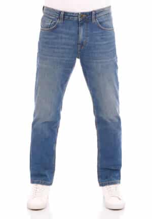 Tom Tailor Jeans Herren Stretch lang Straight Fit Marvin