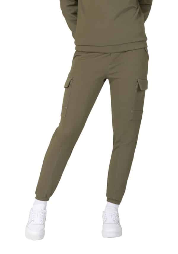 TIMEZONE Damen Cargo Hose REGULAR RAKIMATZ 7/8 - Regular Fit - Grün - Deep Olive Green