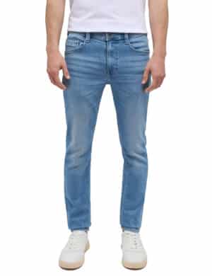 Mustang Herren Jeans OREGON SLIM K - Slim Fit - Blau - Light Blue Denim