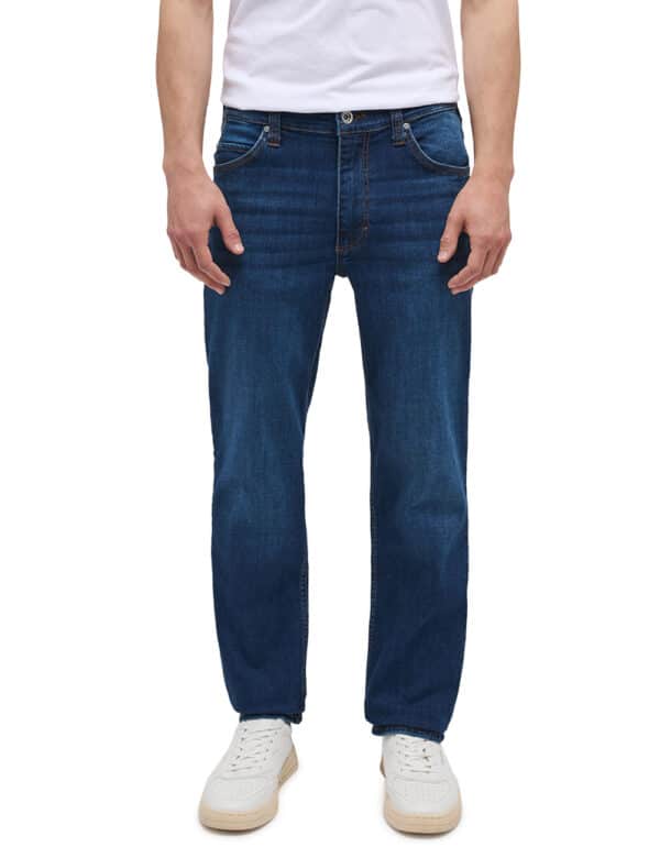 Mustang Herren Jeans TRAMPER STRAIGHT Straight Fit Blau - Blue Denim