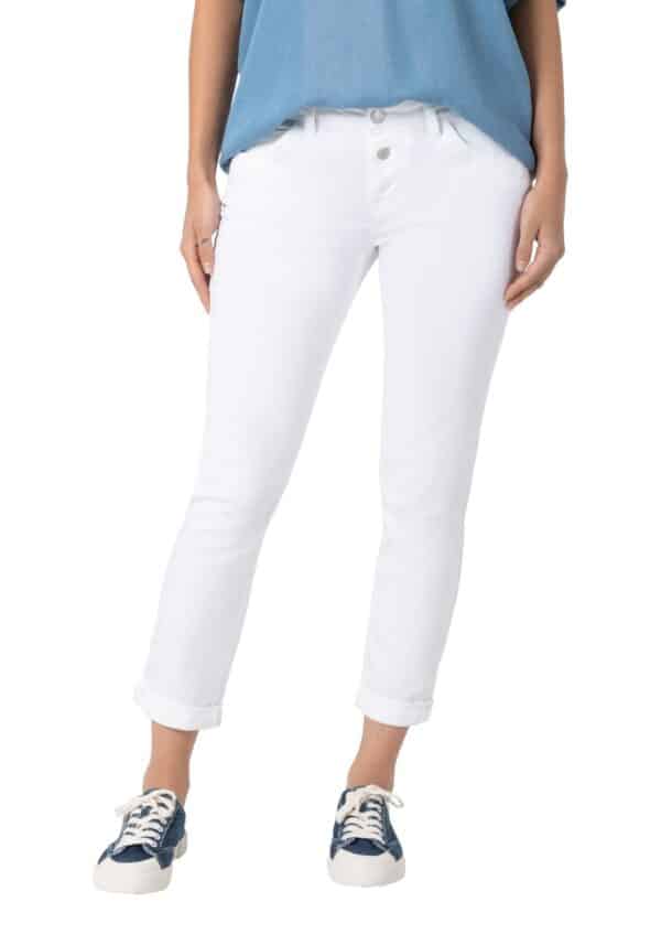 TIMEZONE 7/8 Damen Jeans SLIM NALITZ 7/8 - Slim Fit - Weiß - White