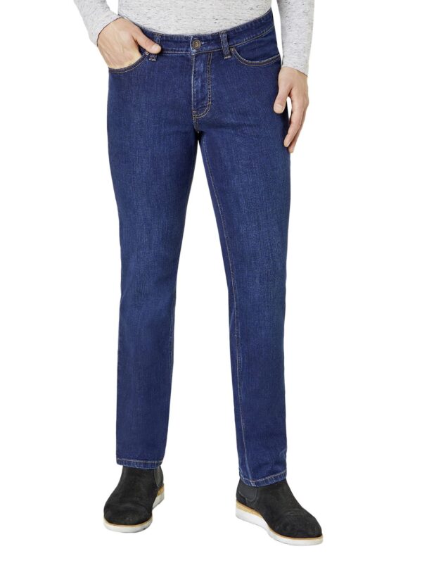 Paddock`s Herren Jeans RANGER PIPE - Slim Fit - Blau - Dark Stone Used