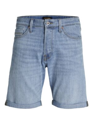 Jack & Jones Herren Jeans Short JJICHRIS JJWOOD GE 515- Relaxed Fit - Blau - Blue Denim