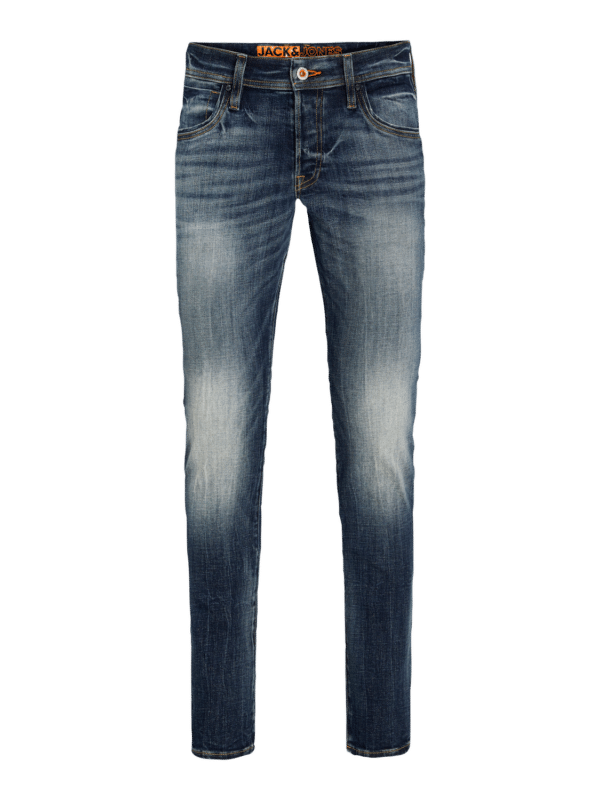 Jack & Jones Herren Jeans JIGLENN JJLUKE GE 238 - Slim Fit - Blau - Blue Denim