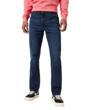 Wrangler Herren Jeans TEXAS SLIM - Blau - Wild Horse