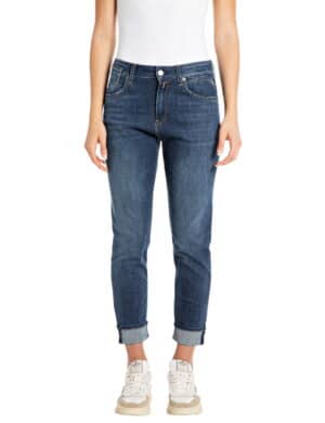 Replay Damen Jeans MARTY - Boyfriend Fit - Blau - Medium Denim