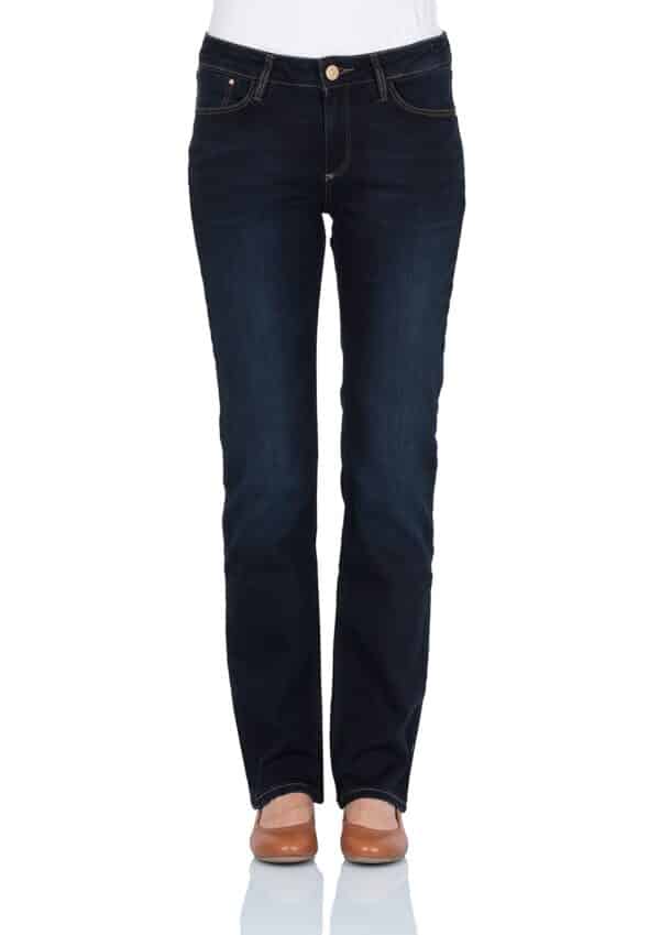 Cross Jeans Damen Jeans Rose - Regular Fit - Dark Blue