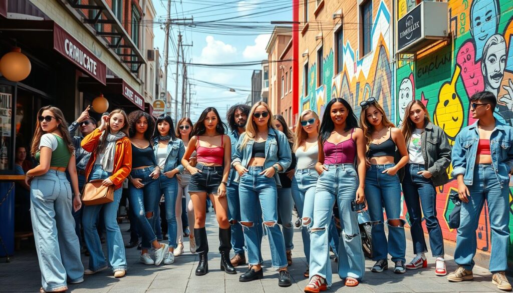 Influencer Denim Trends