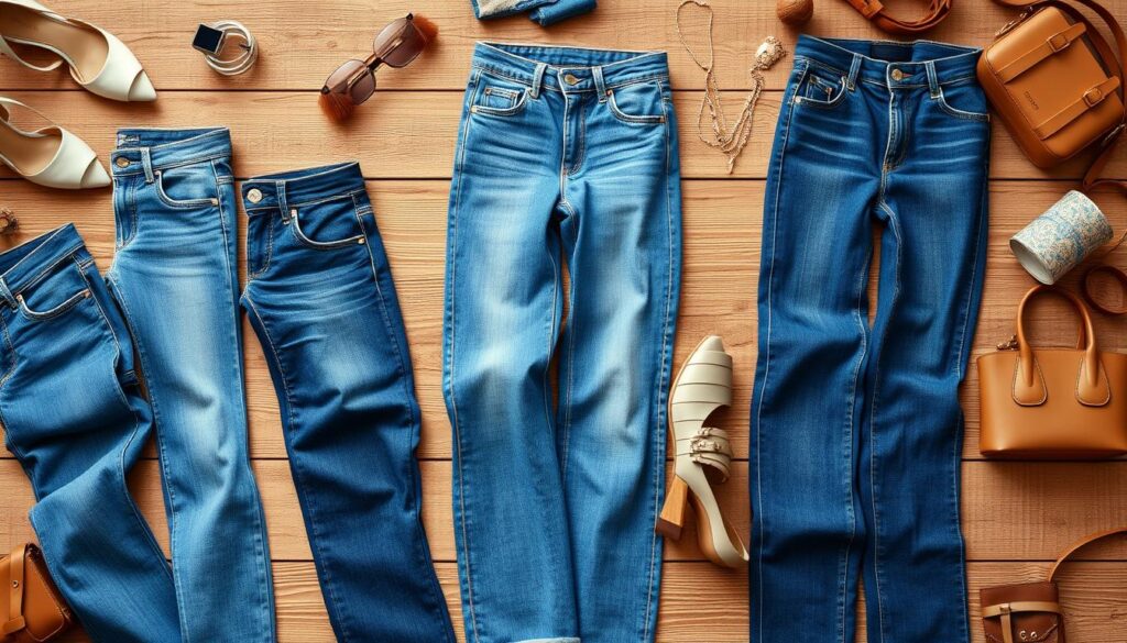 Styling-Tipps für verschiedene Jeans-Schnitte